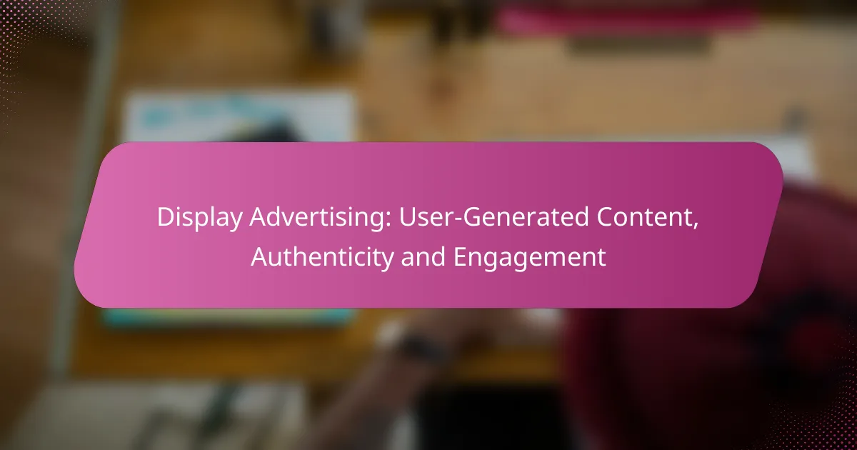 Display Advertising: User-Generated Content, Authenticity and Engagement